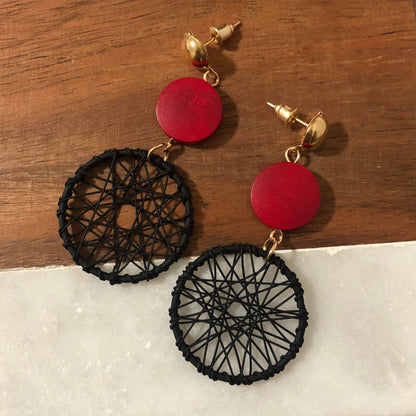 Boho Wood Earrings