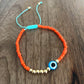 Evil Eye Single Bracelet