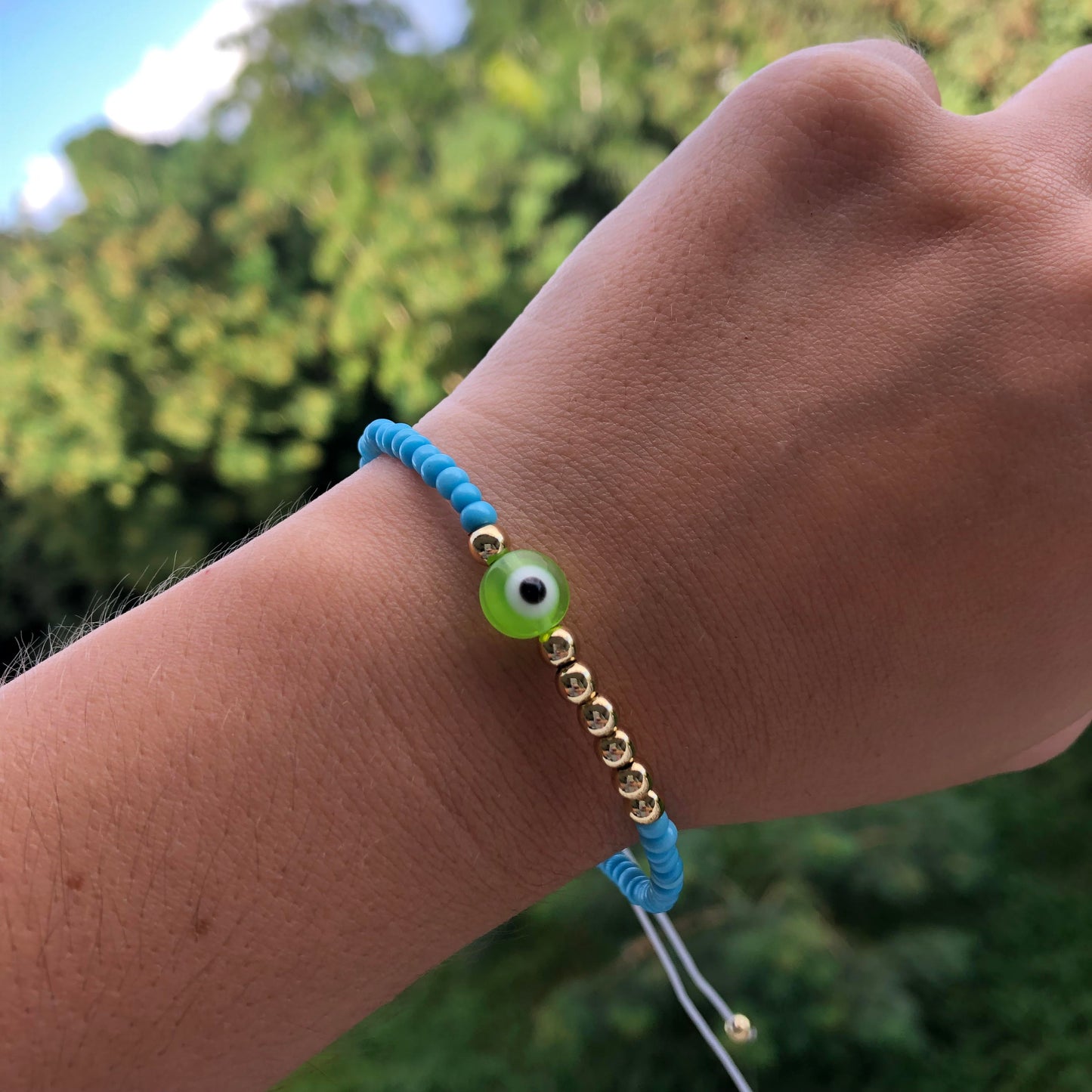 Evil Eye Single Bracelet