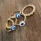 Evil Eye Ring Set