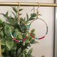 Boho Beaded Hoops Earrings