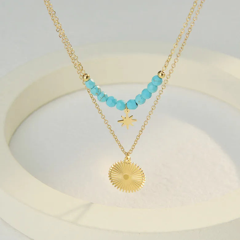 Star Double Lawyer Necklace